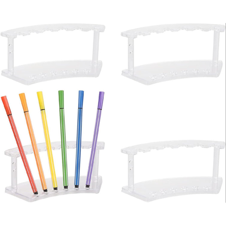 Ebern Designs Bekki Acrylic Pen Holder Wayfair